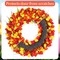 22" Artificial Tulip Wreath – Red, Orange & Yellow Spring & Summer Door Decor for Valentine’s Day, Easter, Front Porch, Indoor & Outdoor Farmhouse